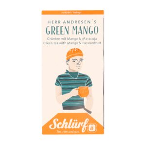 SCHLURF Teebeutel Grüne Mango