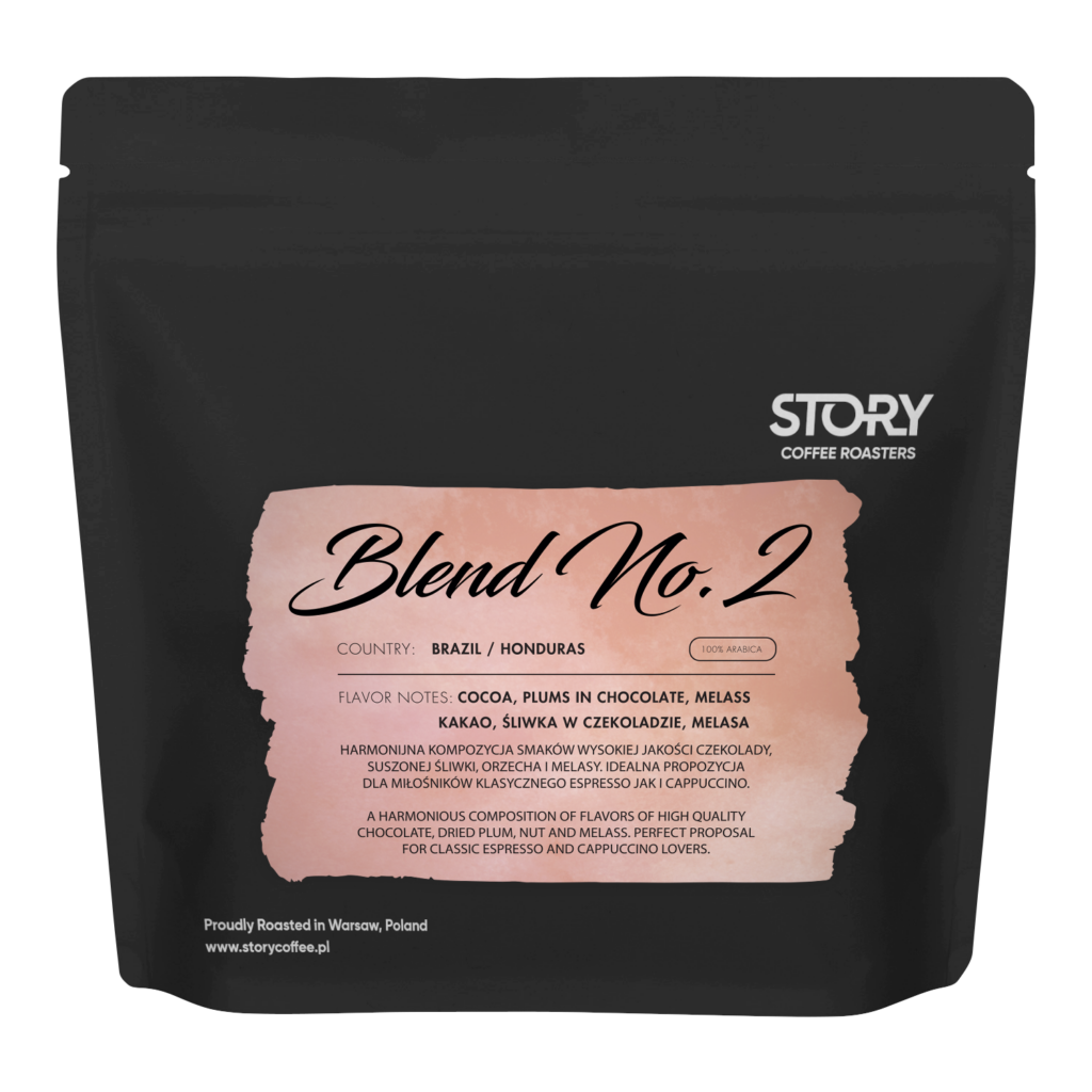 Blend NO.2 – Kawa Ziarnista Świeżo Palona