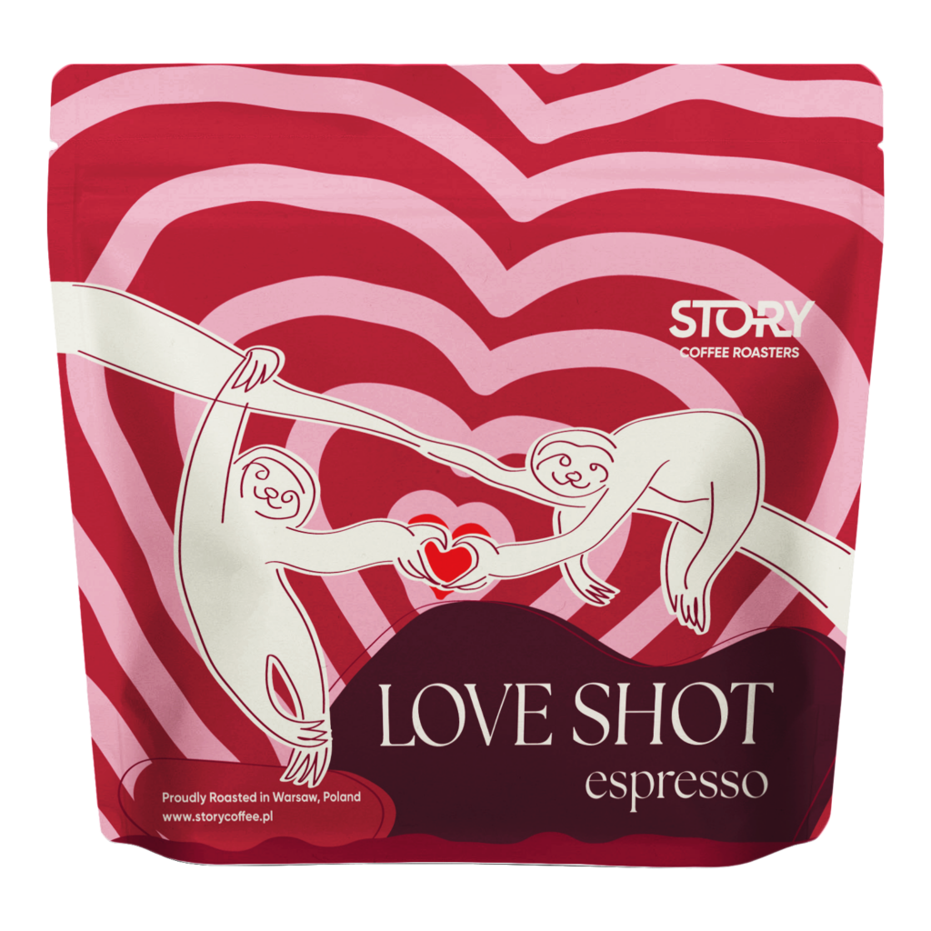 LOVE SHOT Kawa Walentynkowa pod espresso