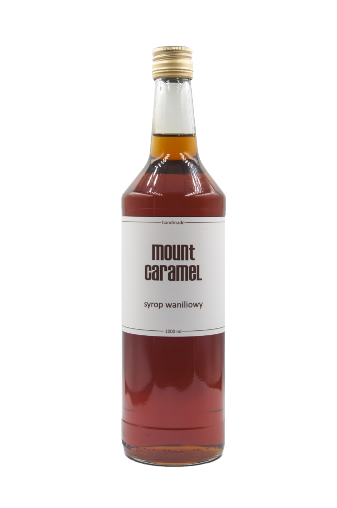 Mount Caramel - natürlicher Vanille-Sirup 1000ml