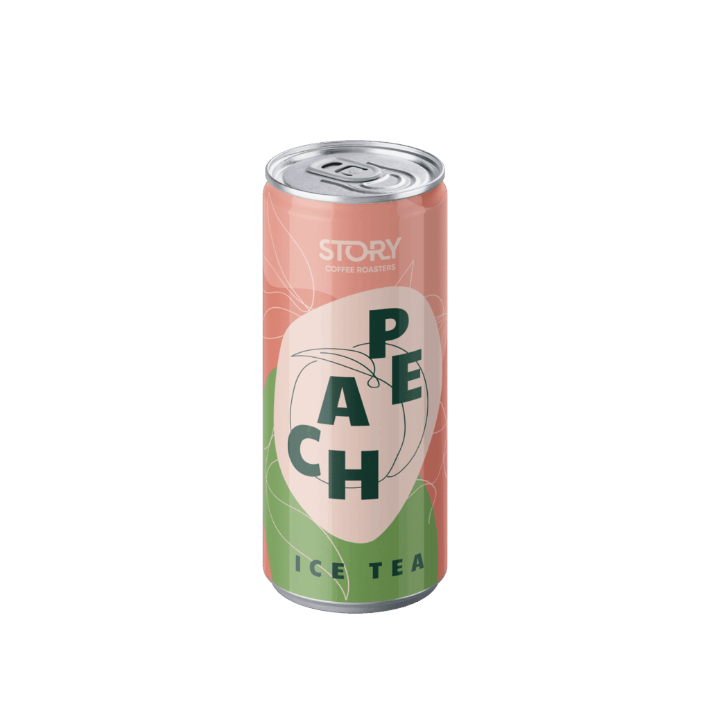 Peach Nitro Ice Tea - Brzoskwiniowa Herbata 200 ml