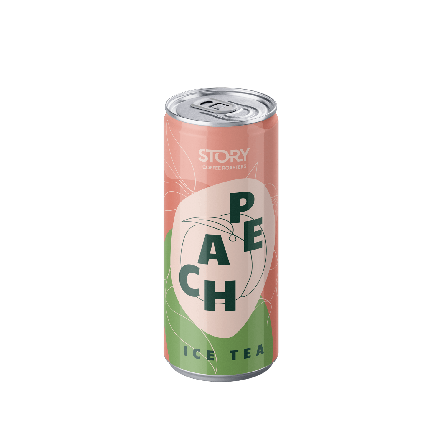 Peach Nitro Ice Tea - Brzoskwiniowa Herbata 200 ml